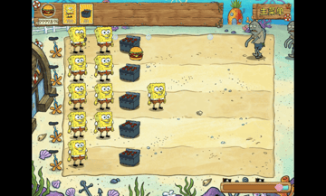 Plants vs. Zombies: SpongeBob screenshot 1